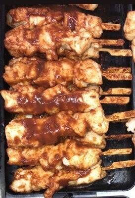 Bbq Chicken Kebab