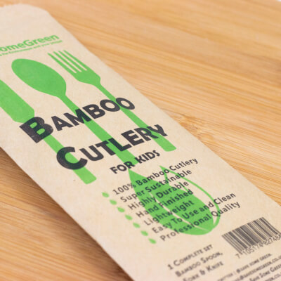 Kids Bamboo Eco Cutlery