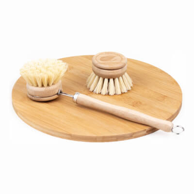 Bamboo Washing Up Brush With Replaceable Head