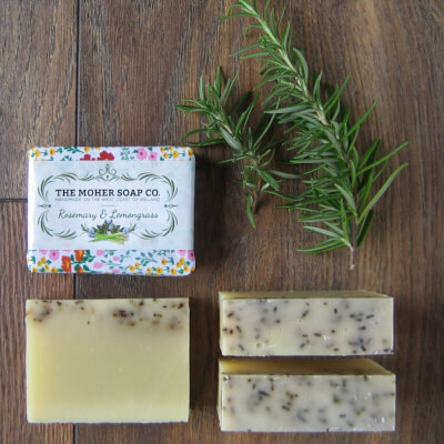 Rosemary & Lemongrass Natural Soap