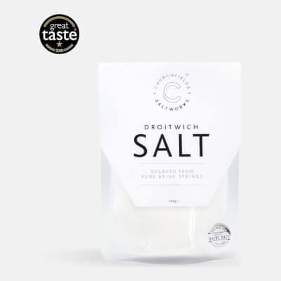 Pure Droitwich Salt - For Grinding