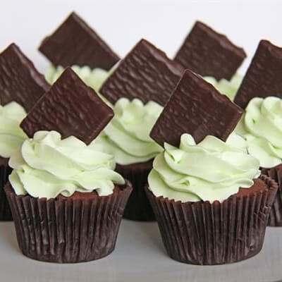 Gluten Free After Eight Cupcakes