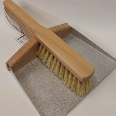 Ecoliving Dust Pan And Brush Set With Magnets