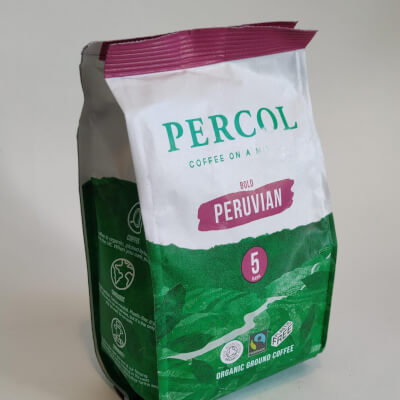 Percol Organic Peruvian Ground Coffee