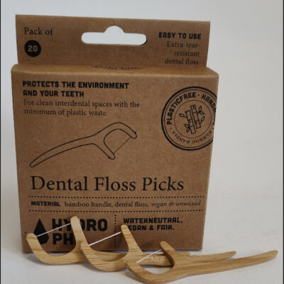 Hydrophil Dental Floss With Bamboo Handle