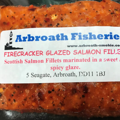 Firecracker Glazed Salmon Fillets