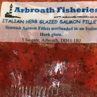 Italian Glazed Salmon Fillets