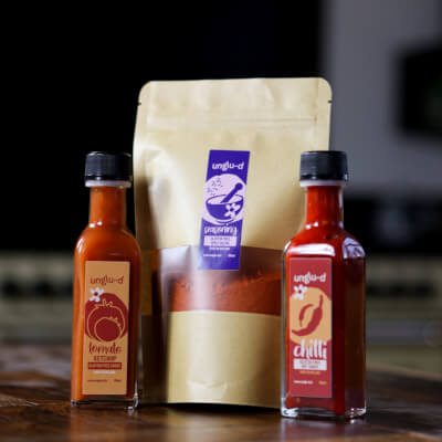 Unglu-D Sauce & Seasoning Triple Pack