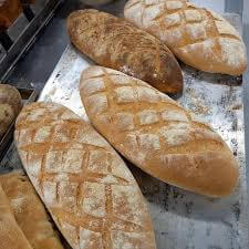 Rustic Bread Made With Semolina  Flour (Sourdough)
