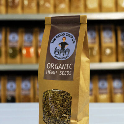 Organic Whole Hemp Seeds 