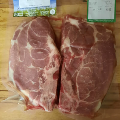 Organic Gigot Pork Chops