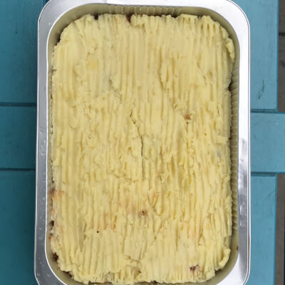 Large Vegetable And Lentil Shepherds Pie With Potato Topping