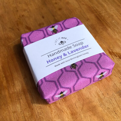 Medium Honey And Lavender Soap Over 100G