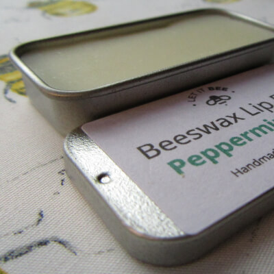 Beeswax Lip Balm - Peppermint Buzz