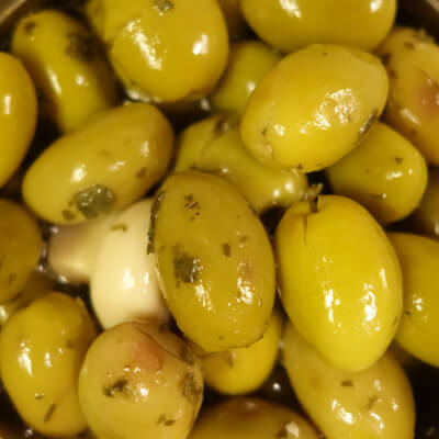 Garlic Olives