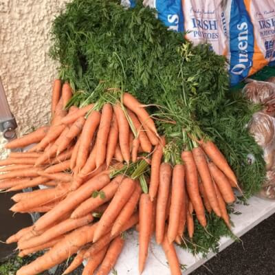 Bunch Of New Season Carrots 🥕
