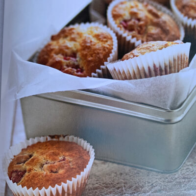 Coconut & Raspberry Muffins