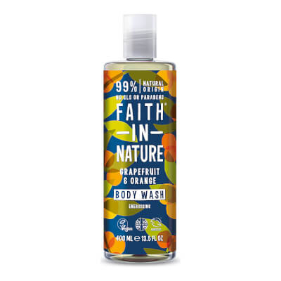 Faith In Nature Grapefruit & Orange Body Wash Refill & Bottle
