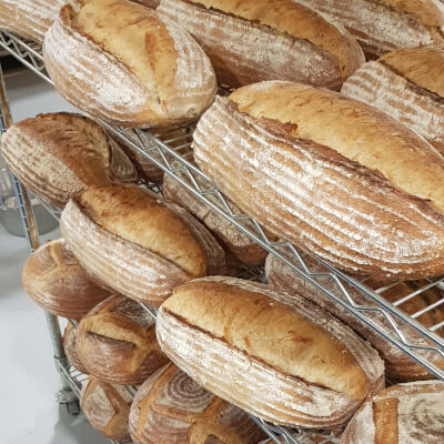 Sourdough White Bread (Organic Flour)
