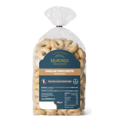 Belmorso Tarallini Finocchio With Fennel Seeds Bread Snack