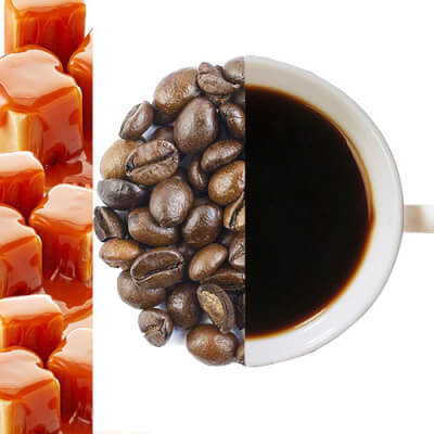 Caramel Flavoured Coffee Beans ( Medium Ground )