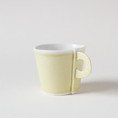 Double Espresso Cup - 130Ml  - Pale Mustard