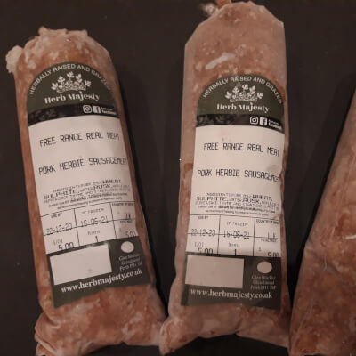 High Welfare Sausage Meat Frozen