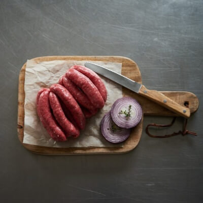 Steak And Stornaway Black Pudding Sausages