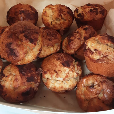 12 Sugar Free Healthy Breakfast Muffins 