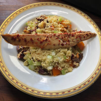 Couscous Salad With Smoked Mackerel