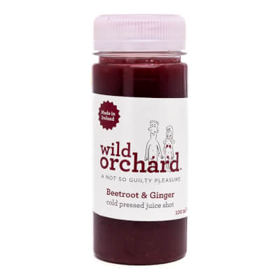 Wild Orchard Cold Pressed Juice Shots: Beetroot & Ginger 100Ml