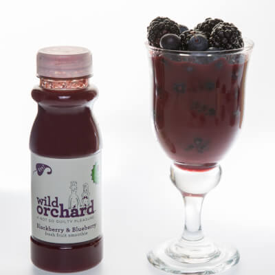 Wild Orchard Pure Fruit Smoothie: Blackberry & Blueberry