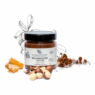 Macadamia Nut Butter Smooth With Cocoa & Honey