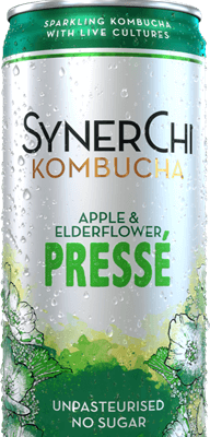 Synerchi Kombucha Can: Apple & Elderflower Presse