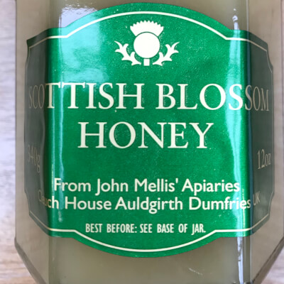 Scottish Blossom Set Honey 