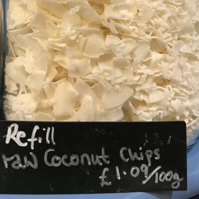 Raw Coconut Chips - Refill