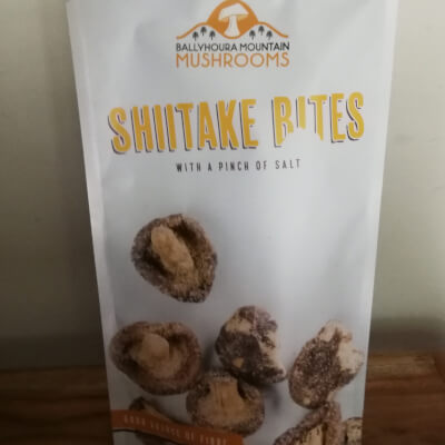 "Shiitake Bites With Salt" Mushroom Crisps