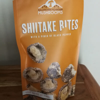 "Shiitake Bites With Pepper" Mushroom Crisps