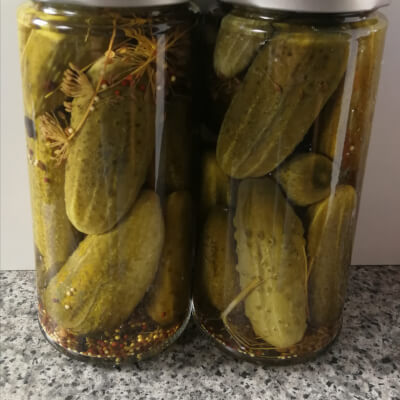 Pickled Cucumbers (Whole) 