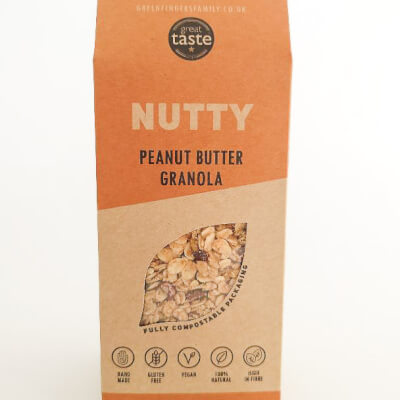Nutty - Peanut Butter Granola, 300G Bag