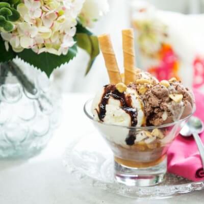 Salted Toffee Ice Cream