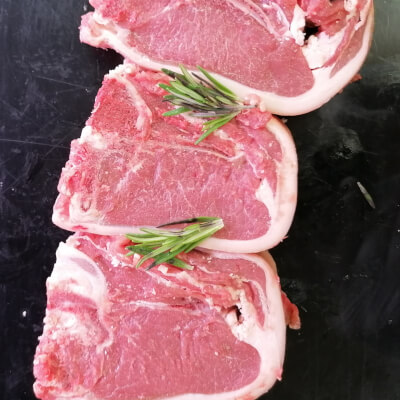 4 Centre Loin Wicklow Local Spring Lamb Chops
