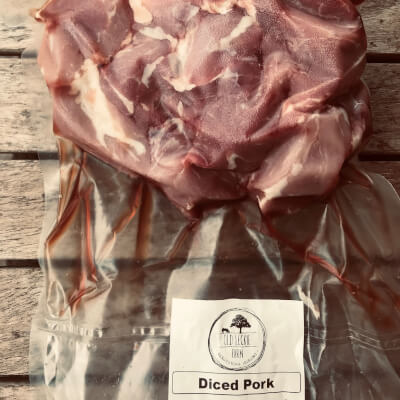 Outdoor Reared Diced Pork