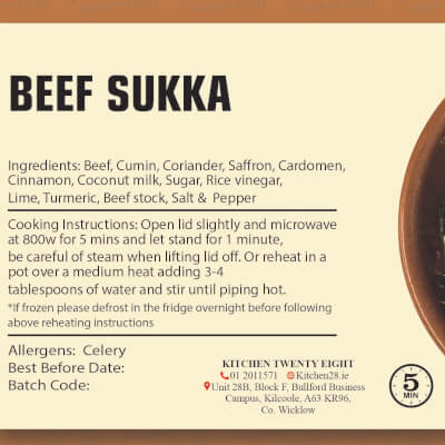 Beef Sukka