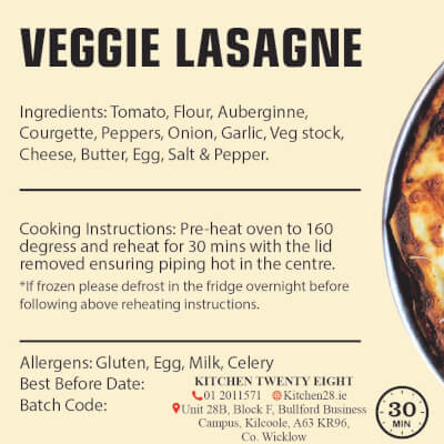 Veggie Lasagna 
