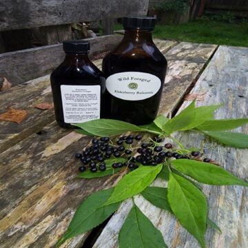 Wild Foraged Elderberry Balsamic Vinegar 200Ml