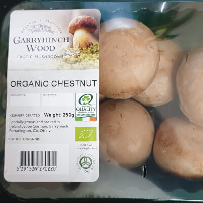 Chestnut Organic  Mushrooms 250G