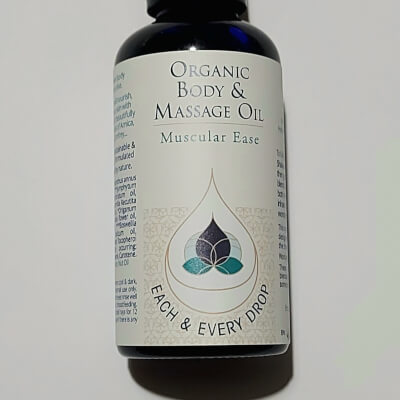 Muscular Ease - Organic Massage Oil (50Ml)