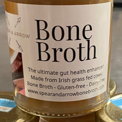 Concentrated Beef Bone Broth 100% Natural Made From Irish Grass-Fed Cattle 