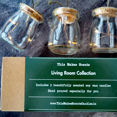 3 Candle Gift Set - Living Room Collection
